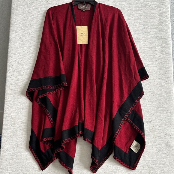 Patricia Nash Jackets & Blazers - Patricia Nash Colorblock Short Shawl NWT